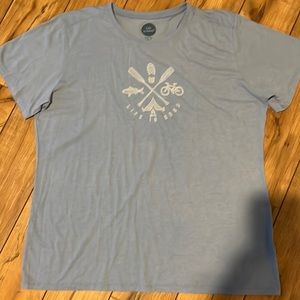 Life is Good t-shirt.